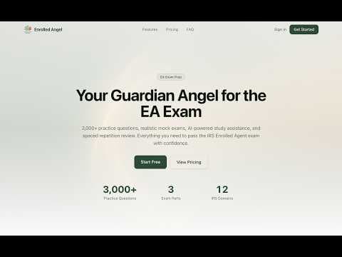 Enrolled Angel - EA Exam Prep Demo